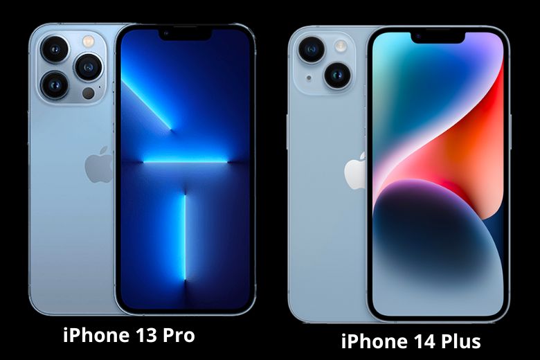 So sánh iPhone 13 Pro và iPhone 14 Plus 