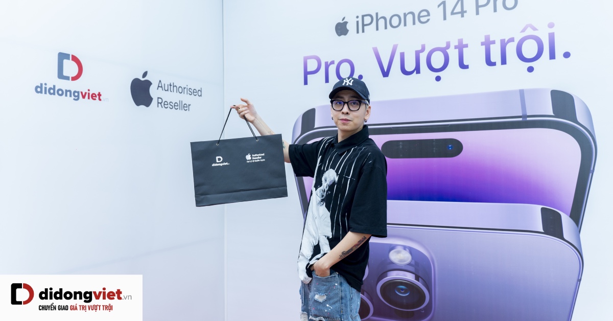 Ca sĩ/Rapper OSAD: ‘Mua iPhone thì đến Di Động Việt’