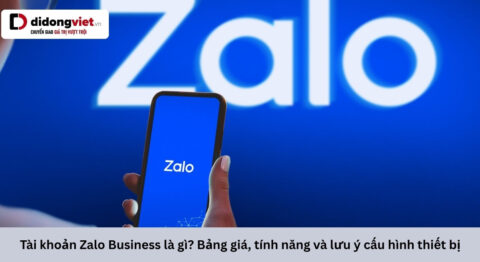 Tài khoản Zalo Business là gì