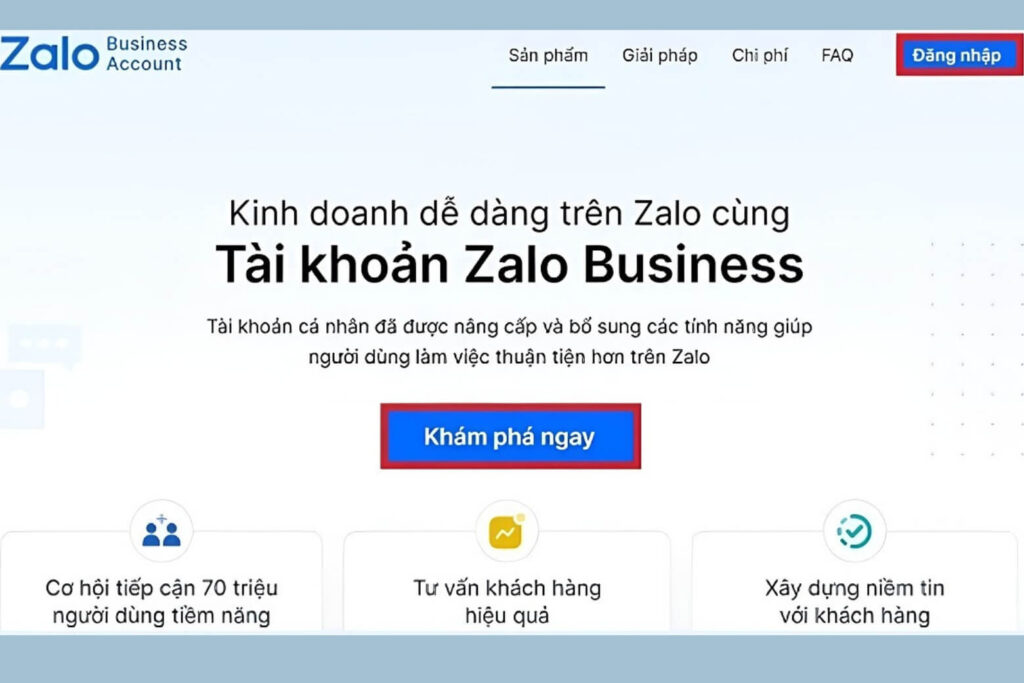 Tài khoản Zalo Business là gì? Bảng giá, tính năng và lưu ý cấu hình thiết bị 12 Tài khoản Zalo Business là gì