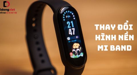 Cách thay đổi hình nền Mi Band cực đơn giản cho người mới thay đổi hình nền Mi Band
