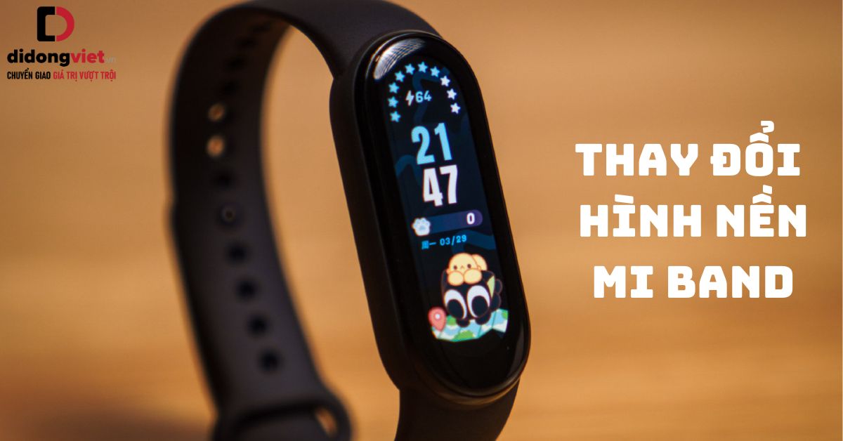 Xem ngay hình nền mi band 5 đẹp và siêu đáng yêu