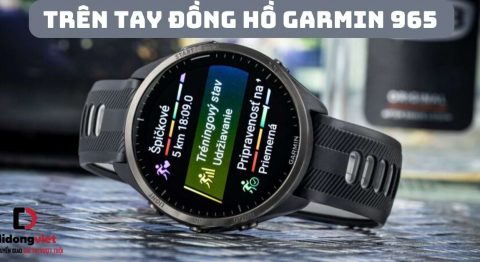 Trên tay Garmin Forerunner 965: Có gì trên đồng hồ Garmin Forerunner 965? Trên tay đồng hồ Garmin 965