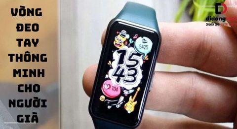 Tổng hợp các mẫu vòng đeo tay thông minh cho người già Vòng đeo tay thông minh cho người già