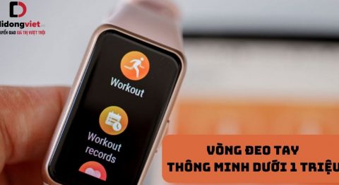 vòng đeo tay thông minh dưới 1 triệu