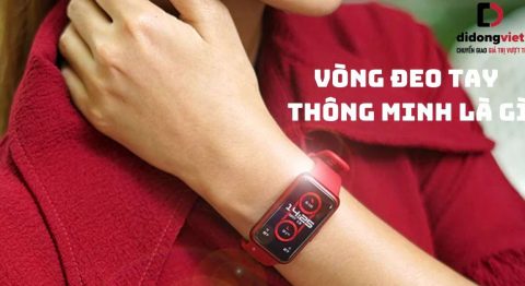 Vòng đeo tay thông minh là gì