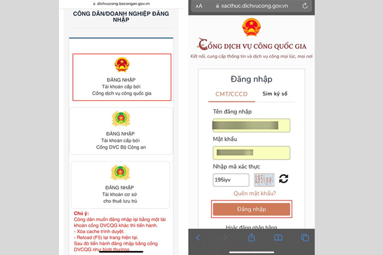 làm hộ chiếu online