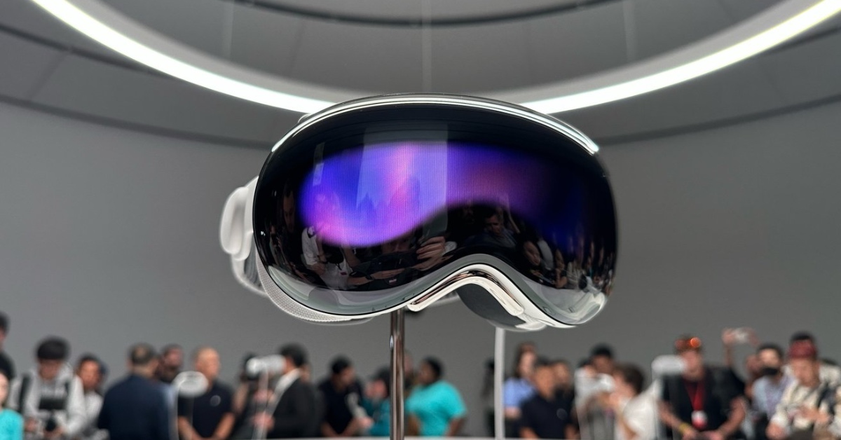 Trải nghiệm thực tế với Vision Pro tại Apple Park