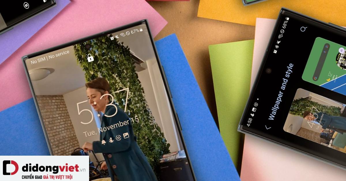 Hướng dẫn tạo hình nền từ video tuyệt đẹp trên smartphone Samsung không thua kém MacOS Sonoma