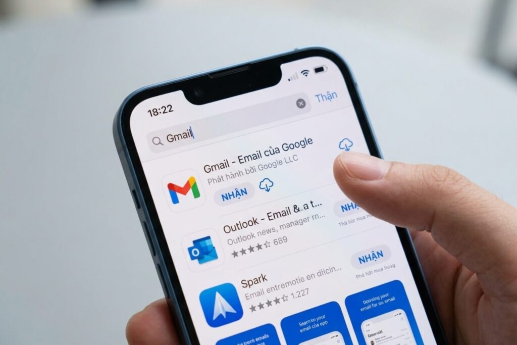 Hướng dẫn đăng nhập Gmail trên iPhone và cách chọn ứng dụng phù hợp thói quen 10 cach dang nhap gmail buoc 1 didongviet