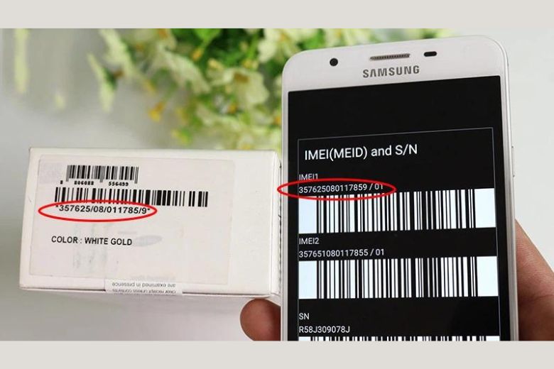 kiểm tra điện thoại Samsung chính hãng