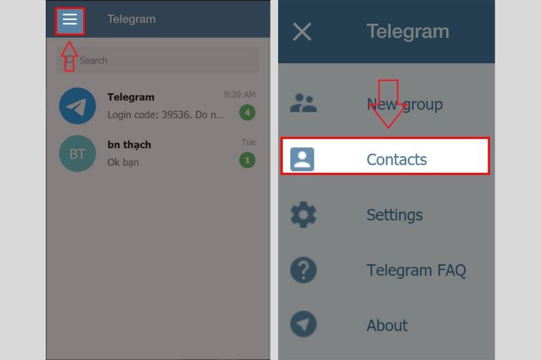 cách sử dụng Telegram