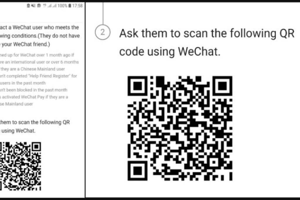 Hướng dẫn cách tải WeChat, đăng ký và vượt ải quét mã QR 19 Không mua dịch vụ quét mã WeChat; hãy nhờ người dùng uy tín hỗ trợ.