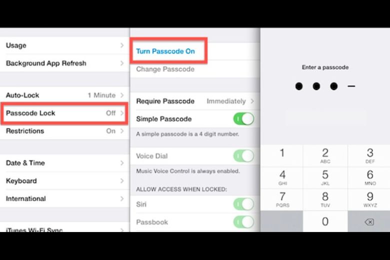 Cách đổi mật khẩu từ 6 số thành 4 số trên iPhone - YouTube