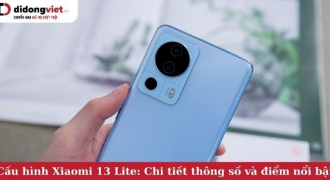 Cấu hình Xiaomi 13 Lite