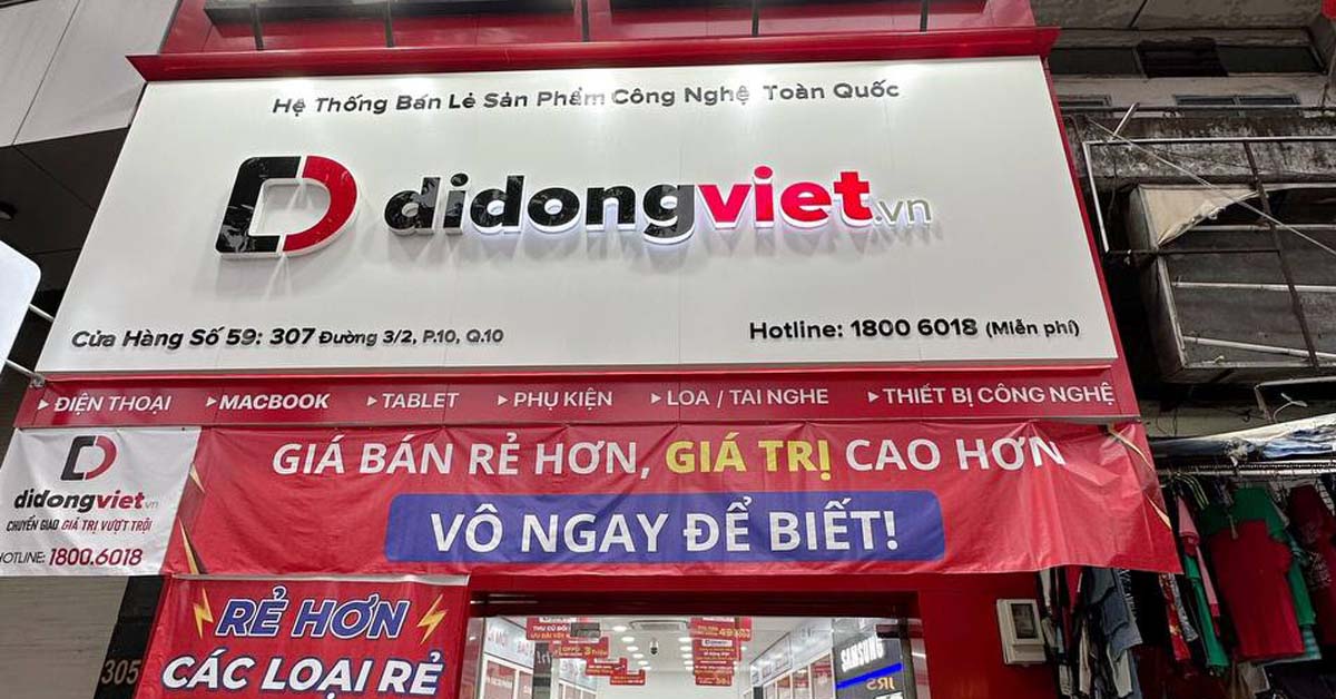 Khai trương cửa hàng điện thoại Di Động Việt 307 3 tháng 2, Quận 10