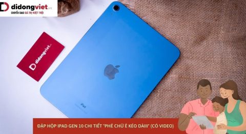 Đập hộp iPad Gen 10