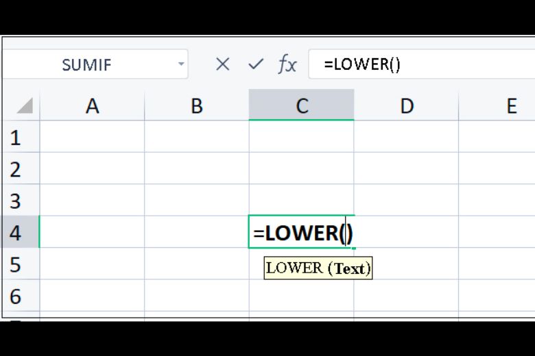 chuyển chữ hoa thành chữ thường trong Excel
