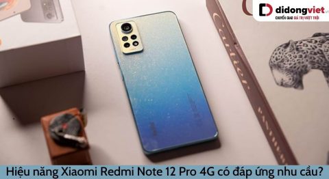 Hiệu năng Xiaomi Redmi Note 12 Pro 4G có đáp ứng tốt nhu cầu người dùng? Hiệu năng Xiaomi Redmi Note 12 Pro 4G