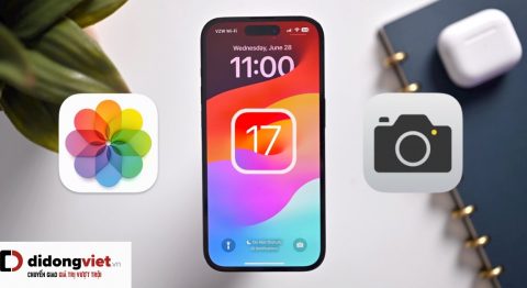 Những tính năng mới trong ứng dụng Camera và Ảnh trên iOS 17