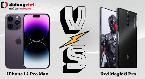 iPhone 14 Pro Max và Red Magic 8 Pro