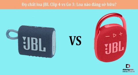 Đọ chất loa JBL Clip 4 vs Go 3: Loa nào đáng sở hữu?
