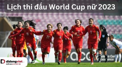 lịch thi đấu world cup nữ 2023