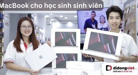 MacBook cho học sinh sinh viên