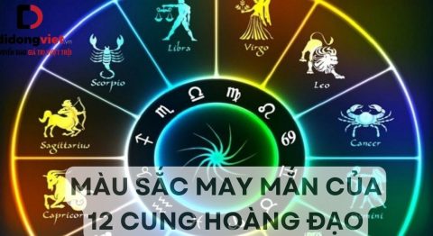 Màu sắc may mắn của 12 cung hoàng đạo – Những điều có thể bạn chưa biết Màu sắc may mắn của 12 cung hoàng đạo