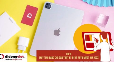 Máy tính bảng cho dân thiết kế