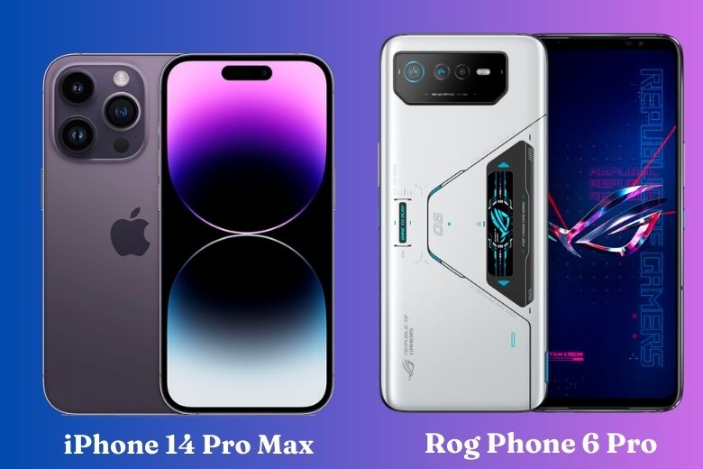 iphone 12 pro max vs rog phone 6