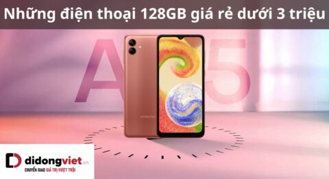 những điện thoại 128gb giá rẻ dưới 3 triệu