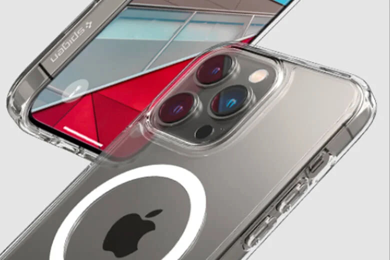 Ốp lưng iPhone 14 Pro Max Spigen Crystal Hybrid Magfit