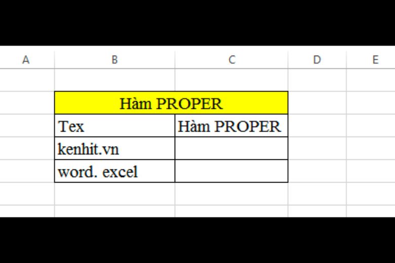 chuyển chữ hoa thành chữ thường trong Excel
