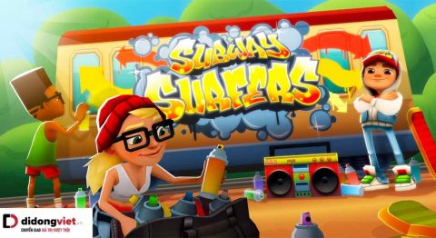 Subway Surfers: Hành trình siêu quậy trốn chạy trên đường tàu Subway Surfers