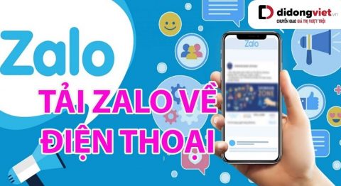 Tải Zalo về điện thoại