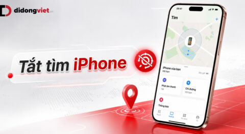 tắt tìm iPhone