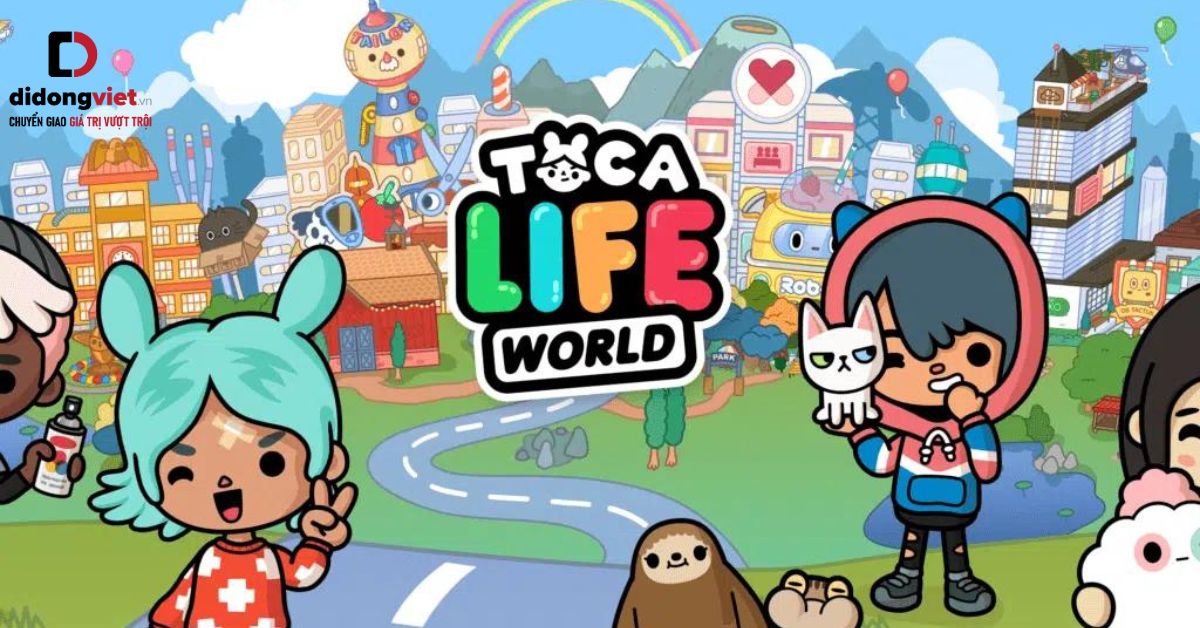 Toca Life World – Trải nghiệm thế giới mở đầy màu sắc và sáng tạo