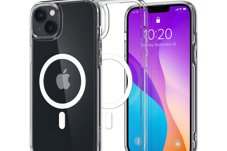 Ốp lưng iPhone 14 Plus Spigen Crystal Hybrid Magfit