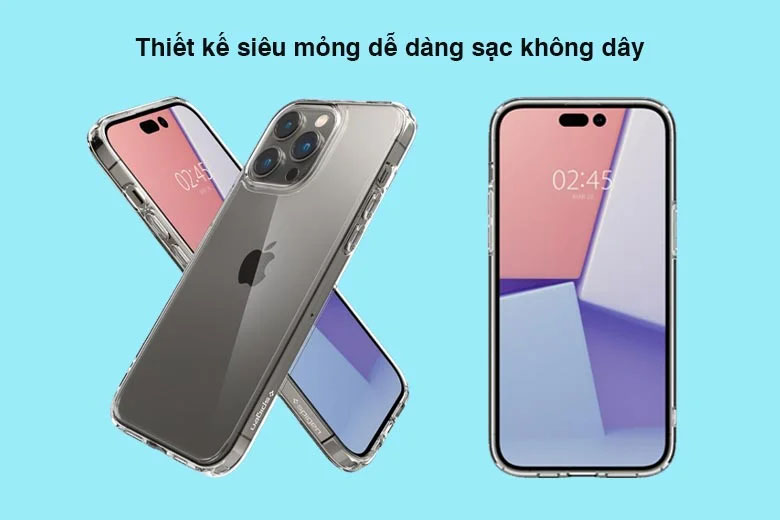 Ốp lưng Spigen iPhone 14 Pro Ultra Hybrid Crystal