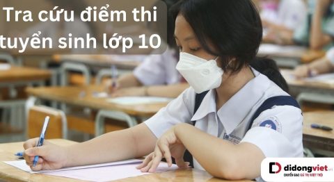 Tra cứu điểm thi tuyển sinh lớp 10