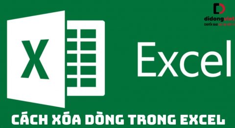 Cách xóa dòng trong Excel