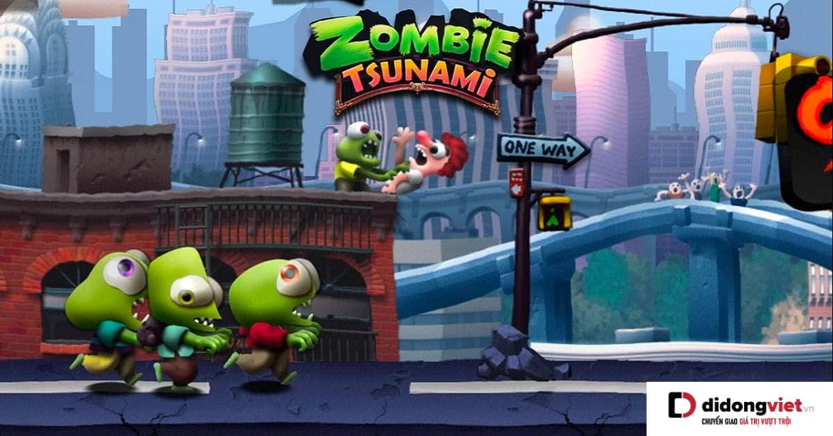 Zombie Tsunami – Game Thây ma cưỡi sóng thần tấn công thành phố 