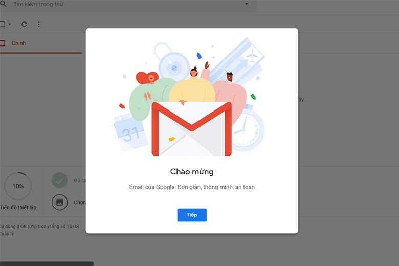 tạo gmail ko cần thiết số năng lượng điện thoại