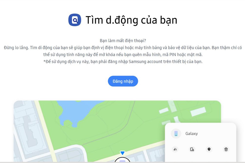 Tìm điện thoại