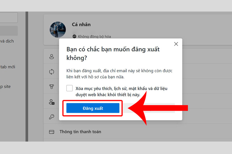 cách đăng xuất tài khoản google