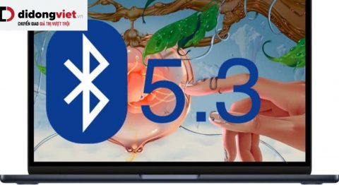 MacBook Air M2 đã hỗ trợ chuẩn Bluetooth 5.3