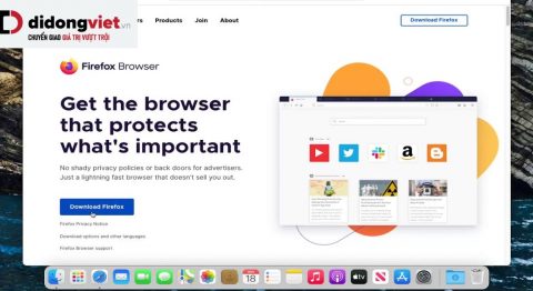 Trình duyệt Firefox ngừng hỗ trợ các phiên bản MacOS cũ