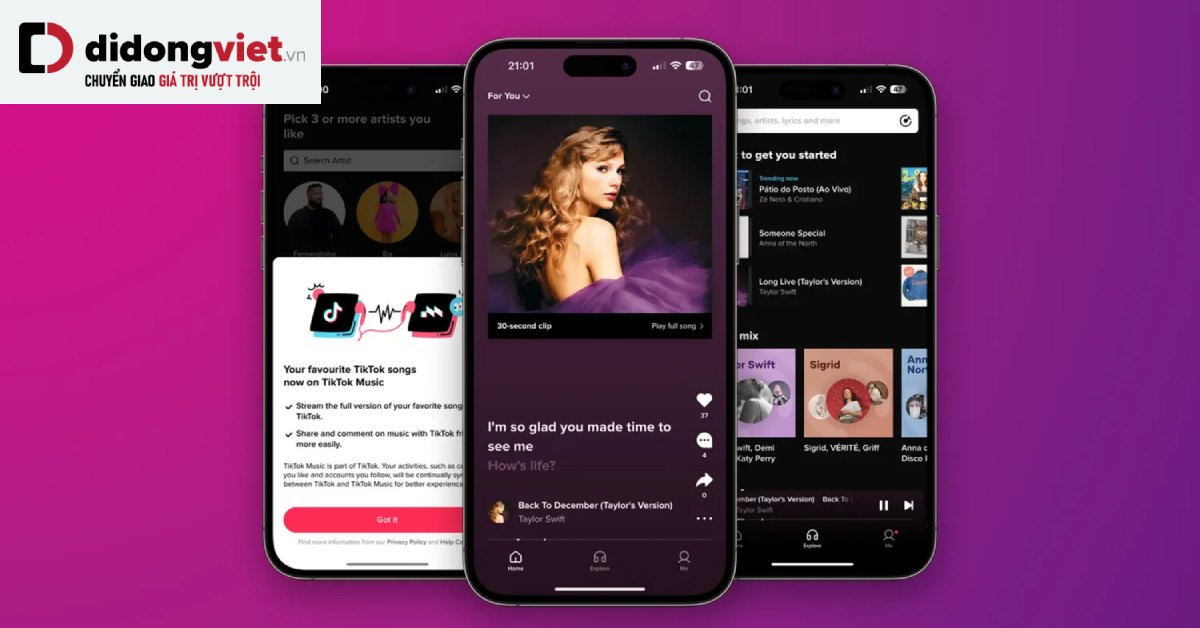 TikTok sẽ ra mắt dịch vụ âm nhạc đối đầu Apple Music?