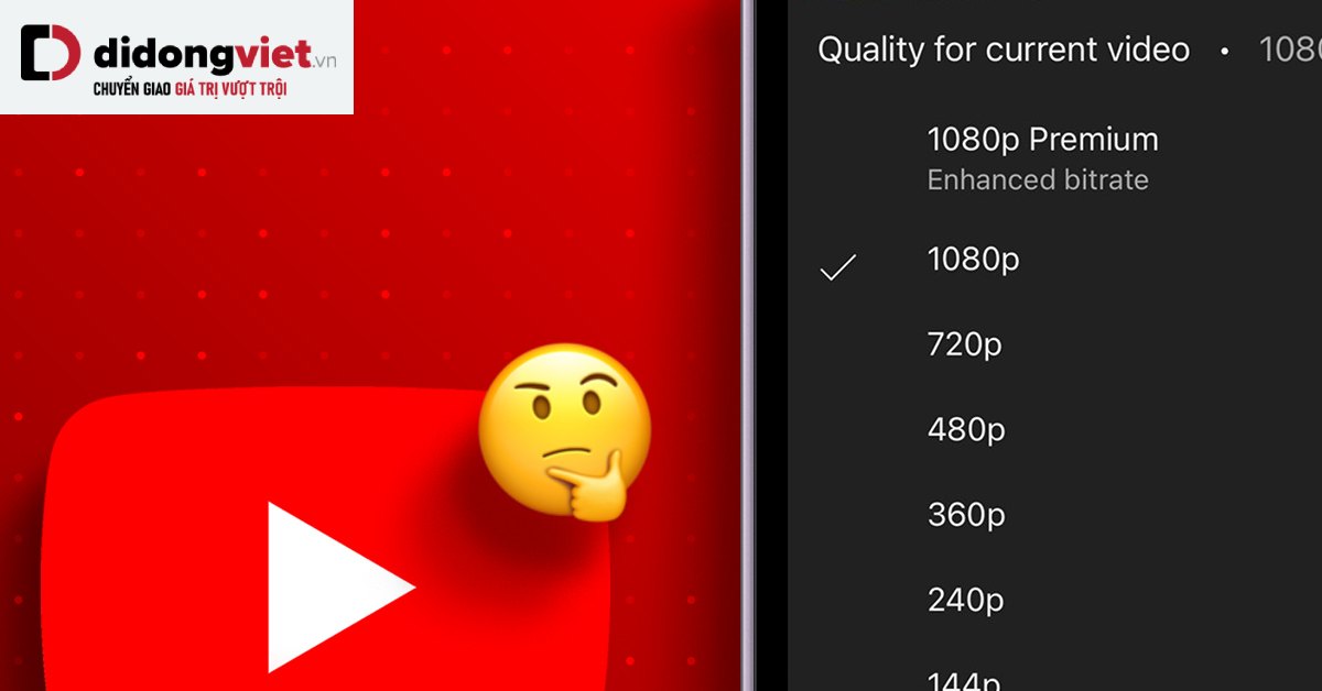 Tính năng “1080p Premium” đã cập bến YouTube dành cho Android